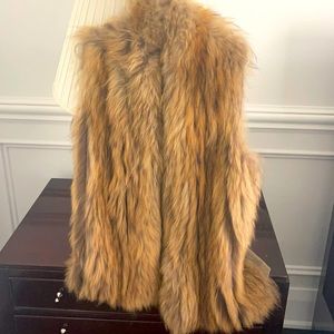 Yack Fur Vest .. size M